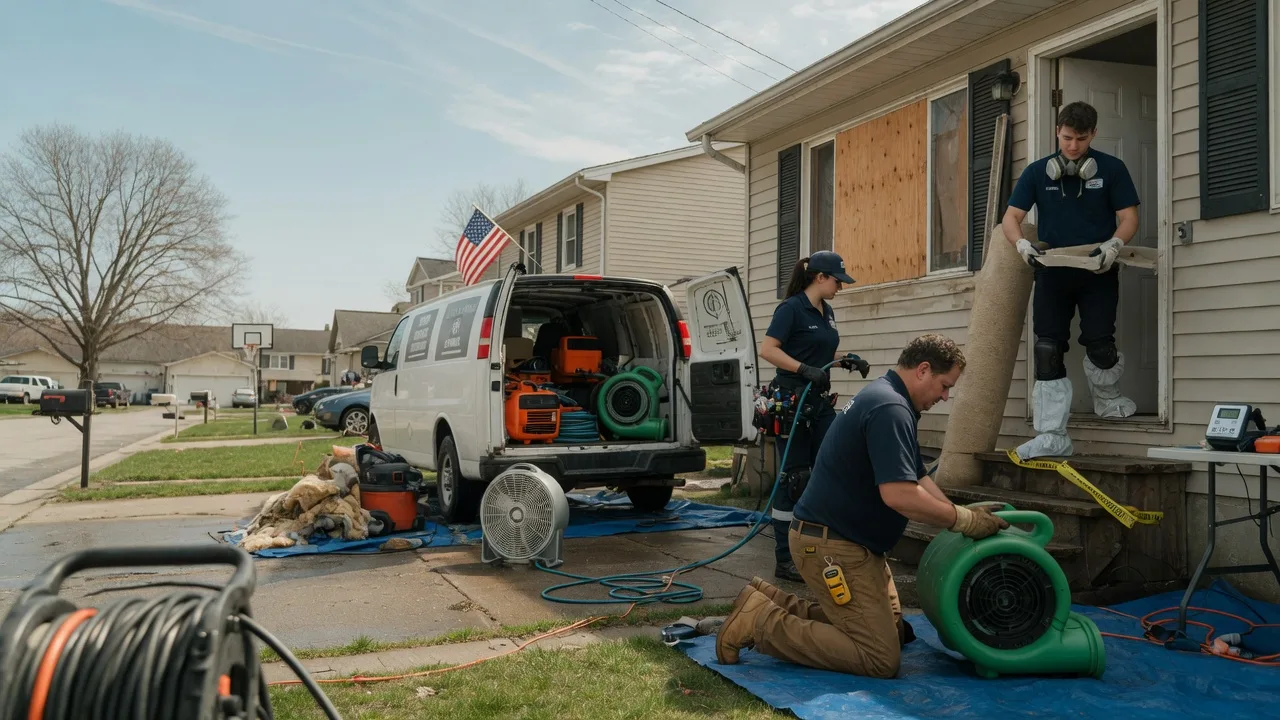Water Damage Restoration in Montevideo, MN near me
